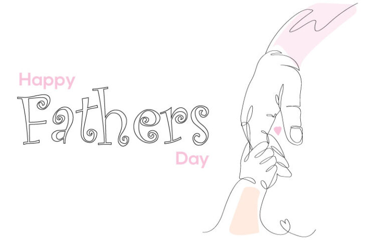 Fathers Day Father and Son Hand Vector Art – Emotional SVG, PNG & AI Files