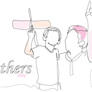 One Line Art Fathers Day – Minimalist Illustrations Honoring Dads with Style