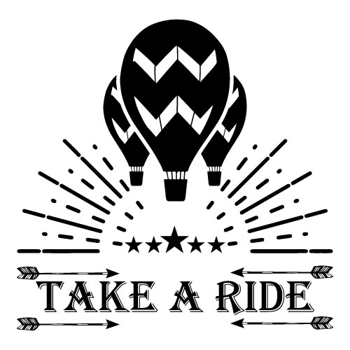 Hot Air Balloon Festival Artwork - Editable Print File
