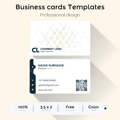 Elegant Business Card Template – Sophisticated, Modern & Easy to Customize