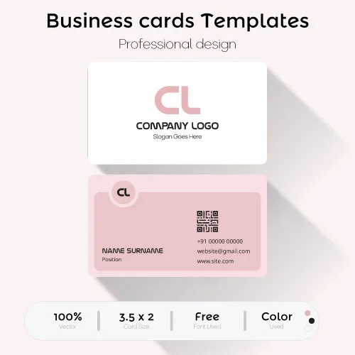 Bold Business Card Template – Modern, Editable & Perfect for Personal Branding