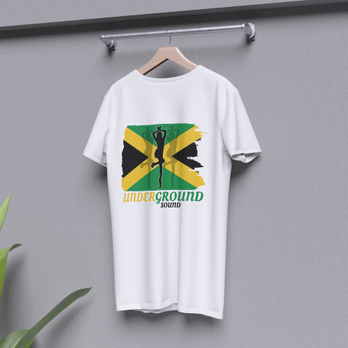 DANCEHALL Underground Sound Jamaica – Printable Vector for T-Shirts, Hats, Mugs & More