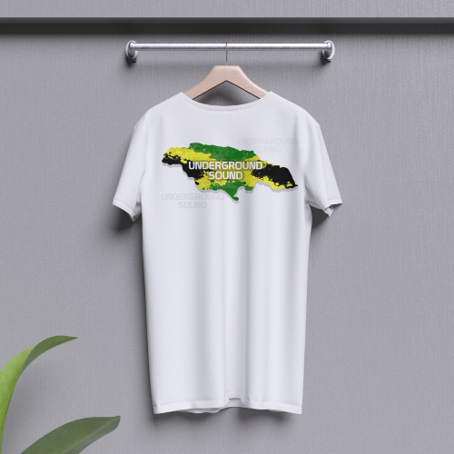 Underground Soundsystem Jamaica – Printable Reggae Vector for T-Shirts, Hats, Mugs & More