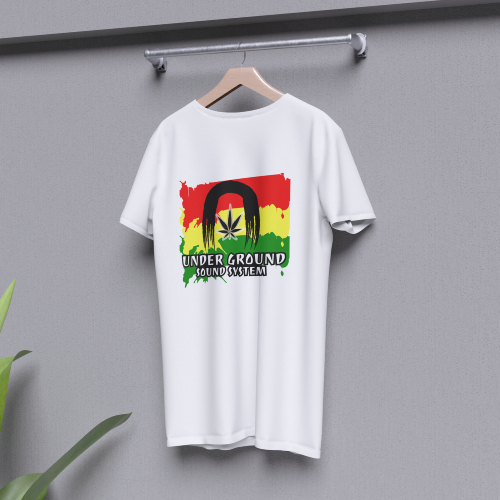 RASTA – Underground Soundsystem Printable Vector for T-Shirts, Mugs, Hats & More