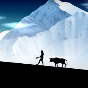 Lord Mahadev and Nandi Motion Graphic – Powerful Shiva Animation | Har Har Mahadev Digital Art