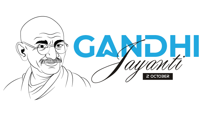 Gandhi Jayanti Poster Vector – Mahatma Gandhi Illustration